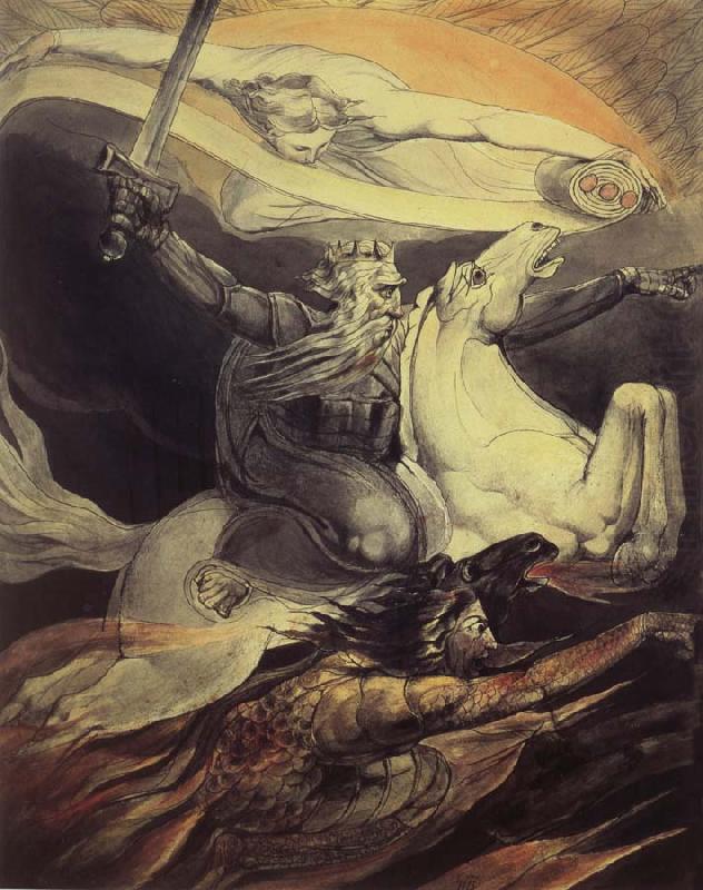 William Blake Death on a Pale Horse china oil painting image